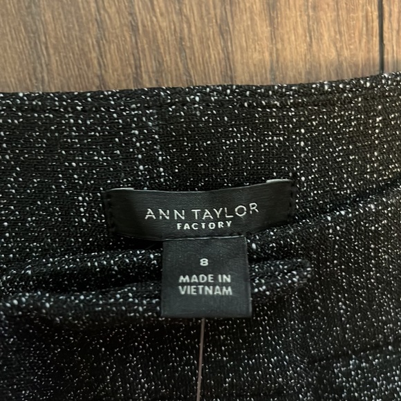 Ann Taylor Factory ankle pant black/grey - Picture 5 of 10